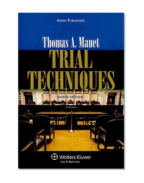 Book Cover Trial Techniques 8e