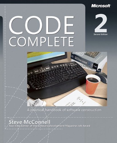 Book Cover Code Complete: A Practical Handbook of Software Construction, Second Edition