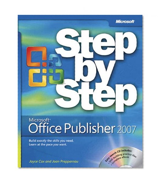 Book Cover Microsoft Office Publisher 2007 Step by Step