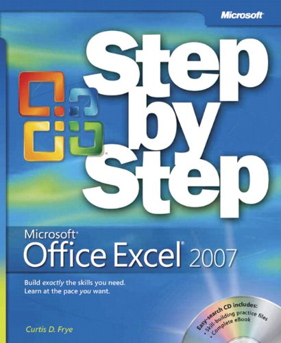 Book Cover MicrosoftÂ® Office ExcelÂ® 2007 Step by Step