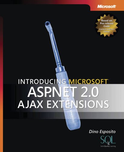 Book Cover Introducing Microsoft ASP.Net 2.0 Ajax Extensions (Pro Developer)