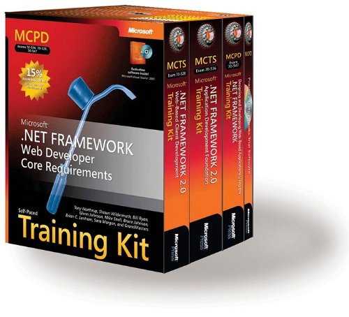 MCPD Self-Paced Training Kit (Exams 70-536, 70-528, 70-547): Microsoft® .NET Framework Web Developer Core Requirements: Microsoft .Net Framework Web ... Requirements (Microsoft Press Training Kit)