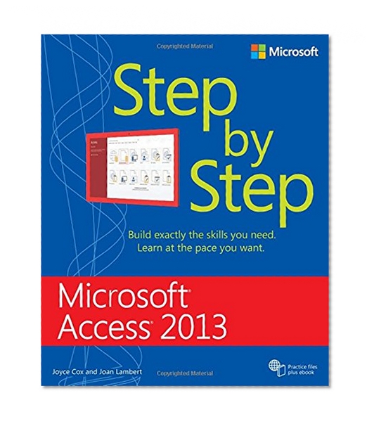 Book Cover Microsoft Access 2013 Step by Step