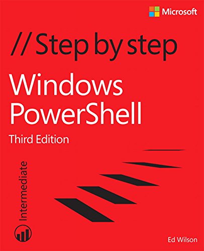 Book Cover Windows PowerShell Step by Step