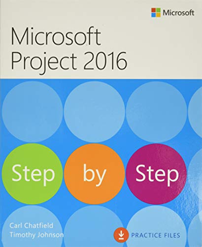 Book Cover Microsoft Project 2016 Step by Step