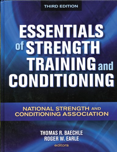 Book Cover Essentials of Strength Training and Conditioning - 3rd Edition