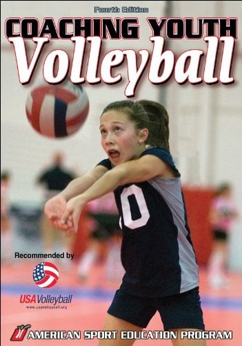 Book Cover Coaching Youth Volleyball - 4th Edition (Coaching Youth Sports)