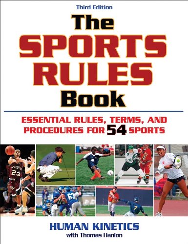 Book Cover The Sports Rules Book - 3rd Edition