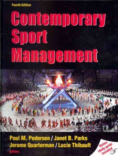 Contemporary Sport Management With Web Study Guide-4th Edition