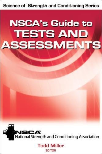 Book Cover NSCA's Guide to Tests and Assessments (Science of Stength and Conditioning Series)