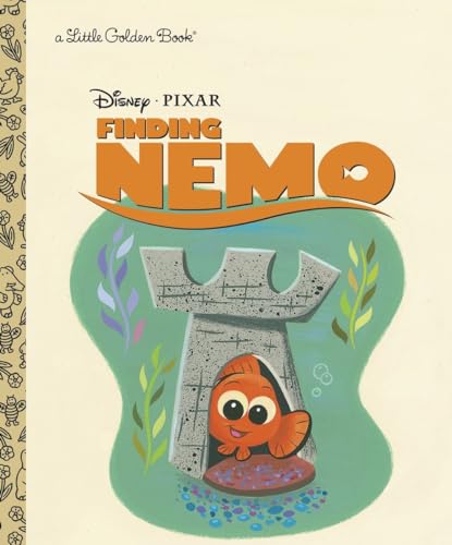 Book Cover Finding Nemo Little Golden Book