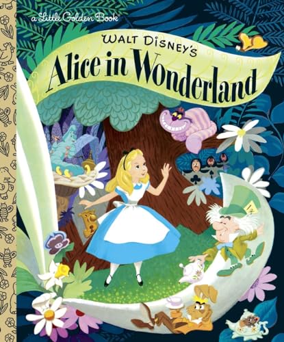 Book Cover Walt Disney's Alice in Wonderland (Little Golden Books)