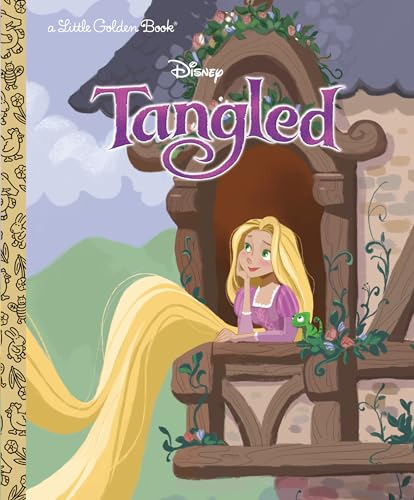 Book Cover Tangled (Disney Tangled) (Little Golden Book)