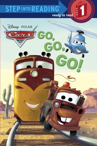Book Cover Go, Go, Go! (Disney/Pixar Cars) (Step into Reading)