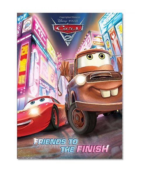 Friends to the Finish (Disney/Pixar Cars 2) (Deluxe Coloring Book)