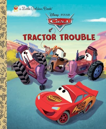 Book Cover Tractor Trouble (Disney/Pixar Cars) (Little Golden Book)