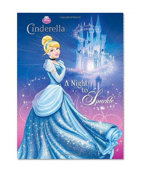 A Night to Sparkle (Disney Princess) (Deluxe Coloring Book)