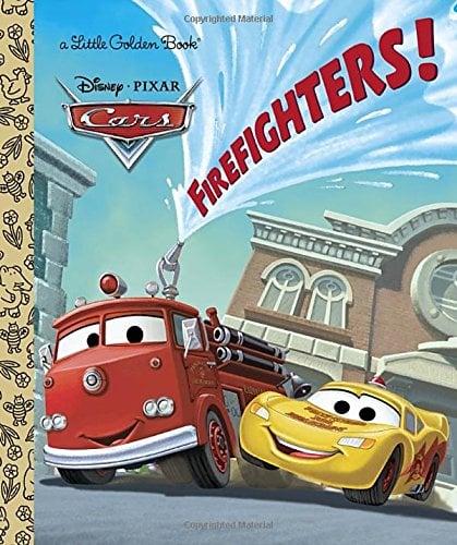 Book Cover Firefighters! (Disney/Pixar Cars) (Little Golden Book)