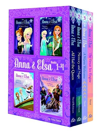 Book Cover Anna & Elsa: Books 1-4 (Disney Frozen)