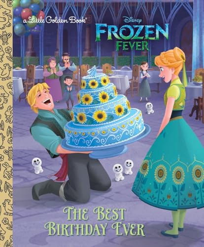 Book Cover The Best Birthday Ever (Disney Frozen) (Little Golden Book)