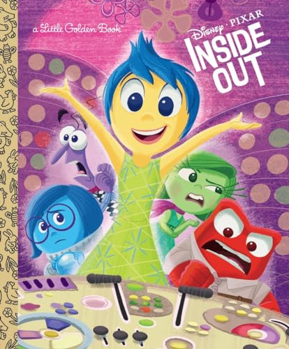 Book Cover Inside Out (Disney/Pixar Inside Out) (Little Golden Book)