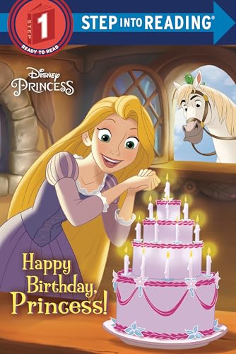 Book Cover Happy Birthday, Princess! (Disney Princess) (Step into Reading)