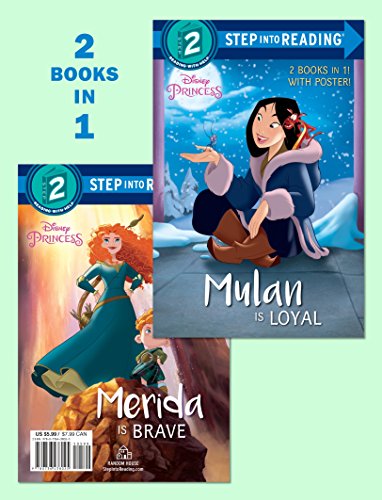 Book Cover Mulan Is Loyal/Merida Is Brave (Disney Princess) (Step Into Reading)