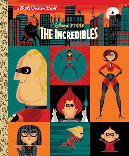 Book Cover The Incredibles (Disney/Pixar The Incredibles) (Little Golden Book)