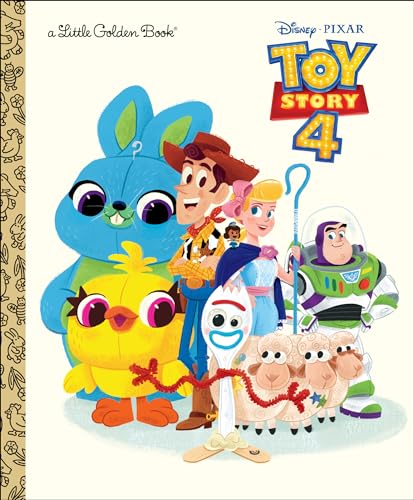 Book Cover Toy Story 4 Little Golden Book (Disney/Pixar Toy Story 4)