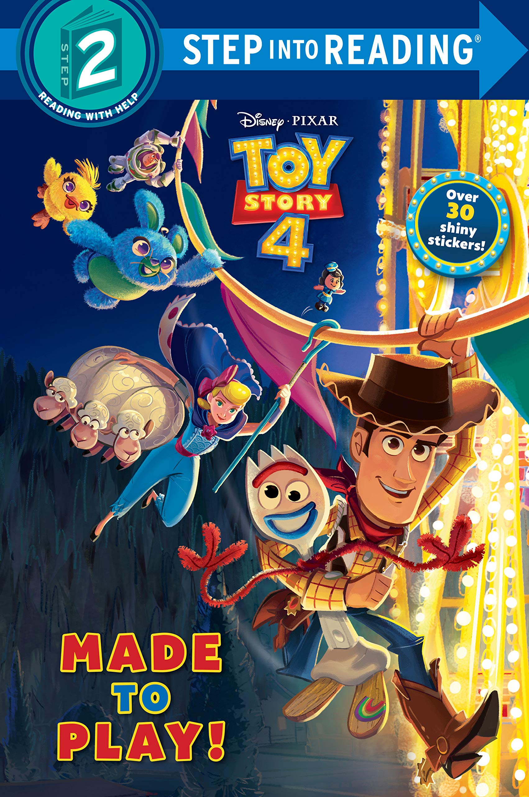 Book Cover Made to Play! (Disney/Pixar Toy Story 4) (Step into Reading)