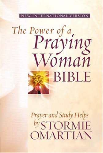The Power of a Praying Woman Bible: Prayer And Study Helps by Stormie Omartian - Plum Bonded Leather