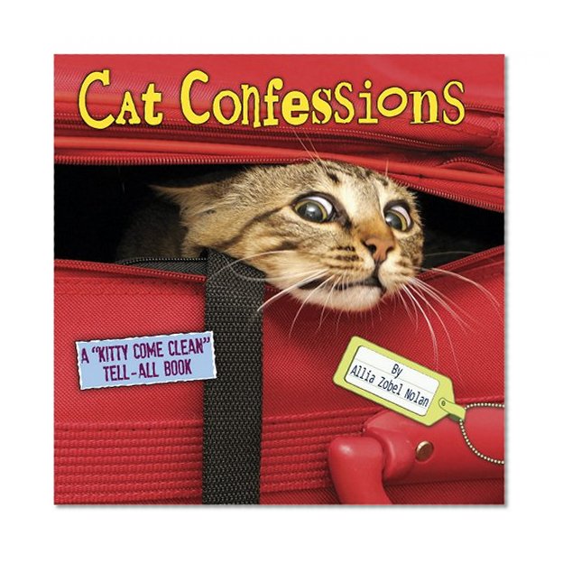 Book Cover Cat Confessions: A 