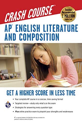 Book Cover APÂ® English Literature & Composition Crash Course Book + Online: Get a Higher Score in Less Time (Advanced Placement (AP) Crash Course)