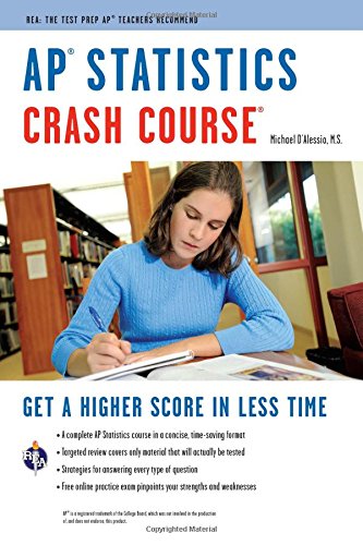 Book Cover AP® Statistics Crash Course Book + Online (Advanced Placement (AP) Crash Course)