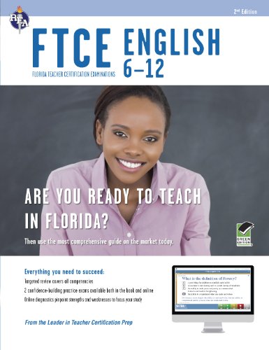 FTCE English 6-12 Book + Online (FTCE Teacher Certification Test Prep)
