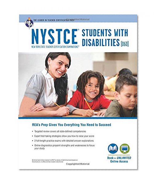 Book Cover NYSTCE Students with Disabilities (060) Book + Online (NYSTCE Teacher Certification Test Prep)