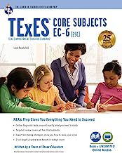 Book Cover TExES Core Subjects EC-6 (291) Book + Online (TExES Teacher Certification Test Prep)
