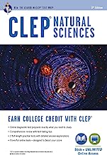 Book Cover CLEP® Natural Sciences Book + Online (CLEP Test Preparation)