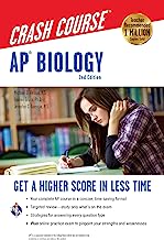 Book Cover AP® Biology Crash Course, 2nd Ed., Book + Online: Get a Higher Score in Less Time (Advanced Placement (AP) Crash Course)
