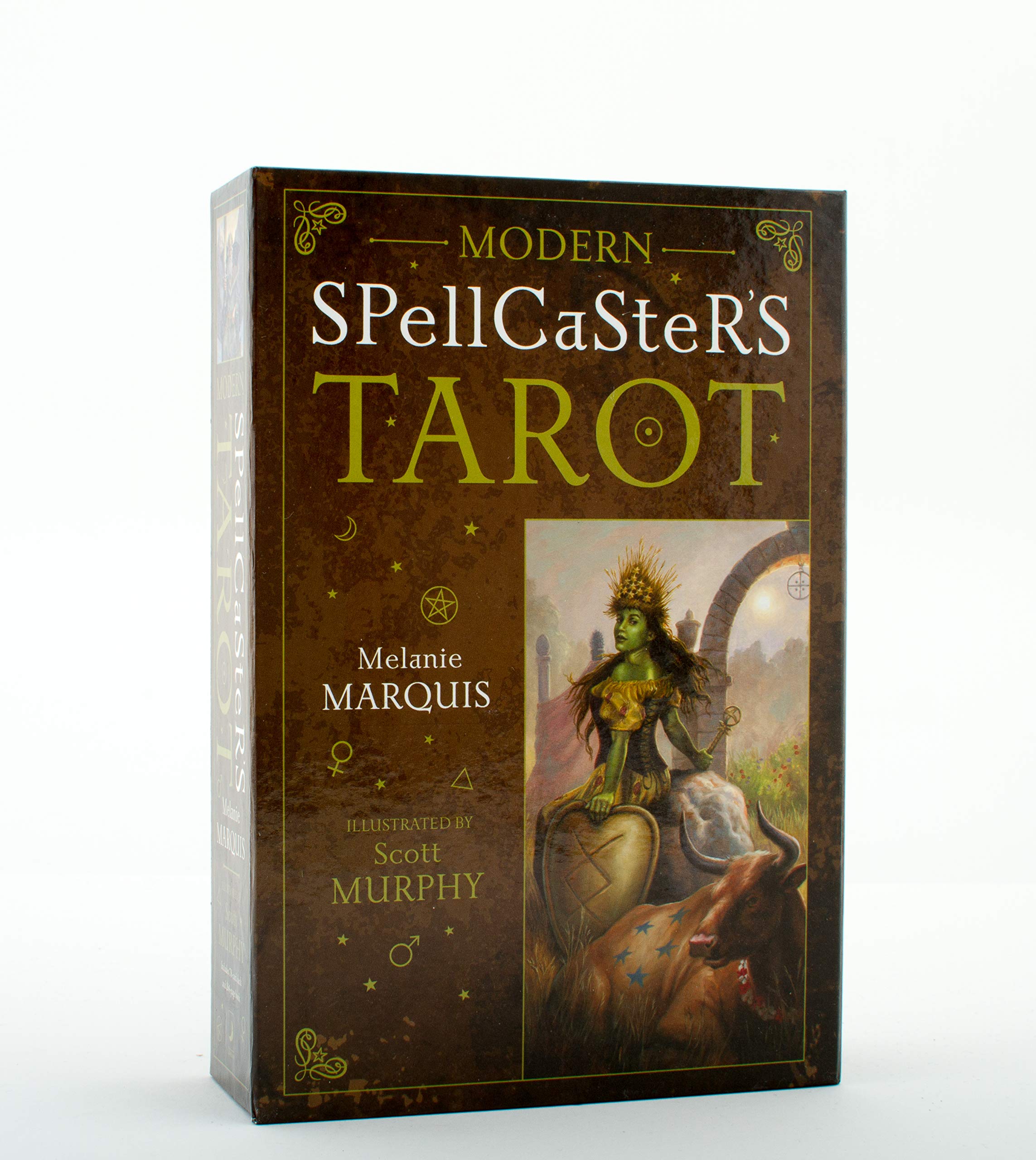 Book Cover Modern Spellcaster's Tarot