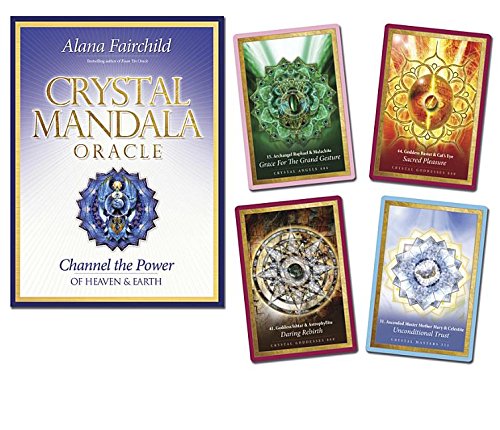 Book Cover Crystal Mandala Oracle: Channel the Power of Heaven & Earth