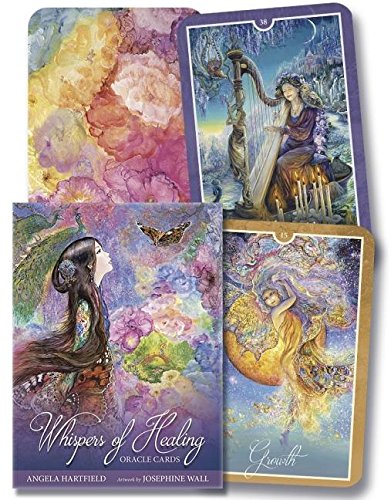 Book Cover Whispers of Healing Oracle Cards