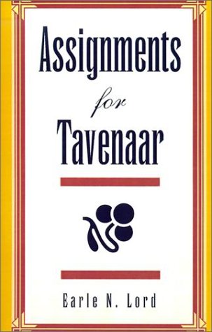 Assignments for Tavenaar