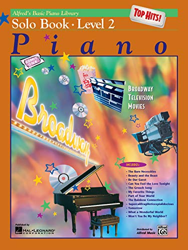 Book Cover Alfred's Basic Piano Library Top Hits! Solo Book, Bk 2 (Alfred's Basic Piano Library, Bk 2)
