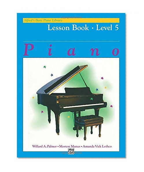 Book Cover Alfred's Basic Piano Library: Piano Lesson Book, Level 5