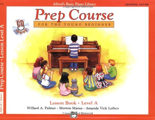 Book Cover Alfred's Basic Piano Prep Course Lesson Book (Alfred's Basic Piano Library)