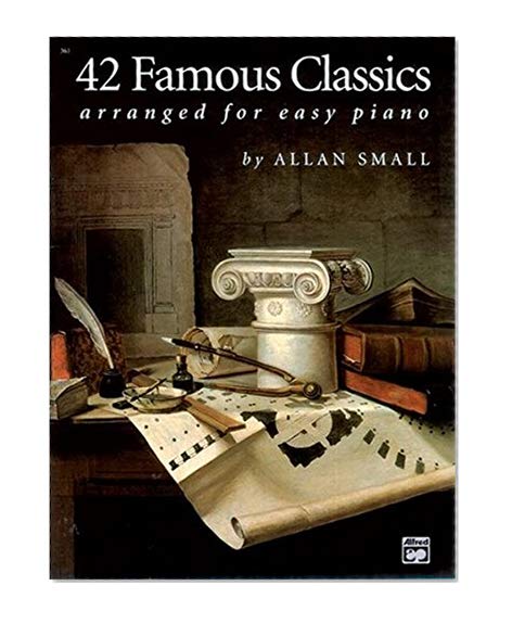 Book Cover 42 Famous Classics Arranged for Easy Piano