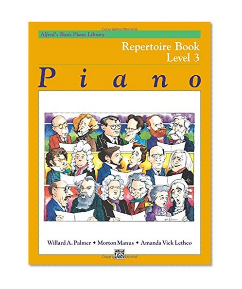 Book Cover Alfred's Basic Piano Library Repertoire, Bk 3 (Alfred's Basic Piano Library: Level 3)
