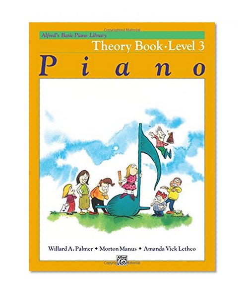 Book Cover Alfred's Basic Piano Library Theory, Bk 3