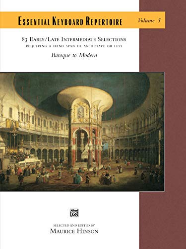 Essential Keyboard Repertoire, Vol 5: Requiring a Handspan of an Octave or Less, Comb Bound Book (Alfred Masterwork Edition: Essential Keyboard Repertoire)
